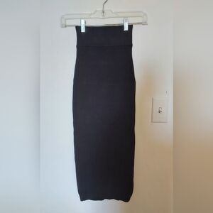 Wilfred Free Ribbed Midi Knit Skirt